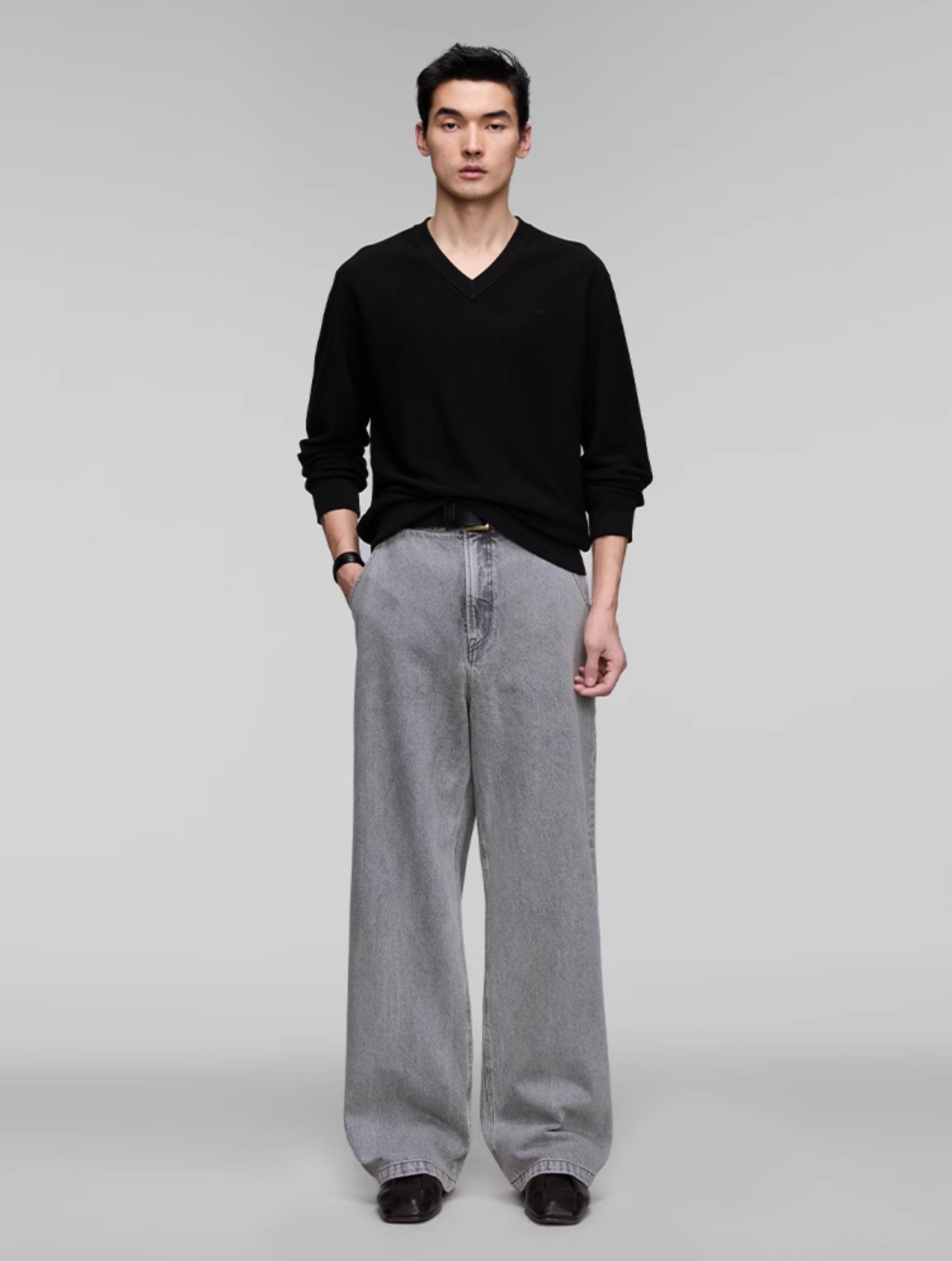 Kairo™ | Washed Denim Hose in Farbe