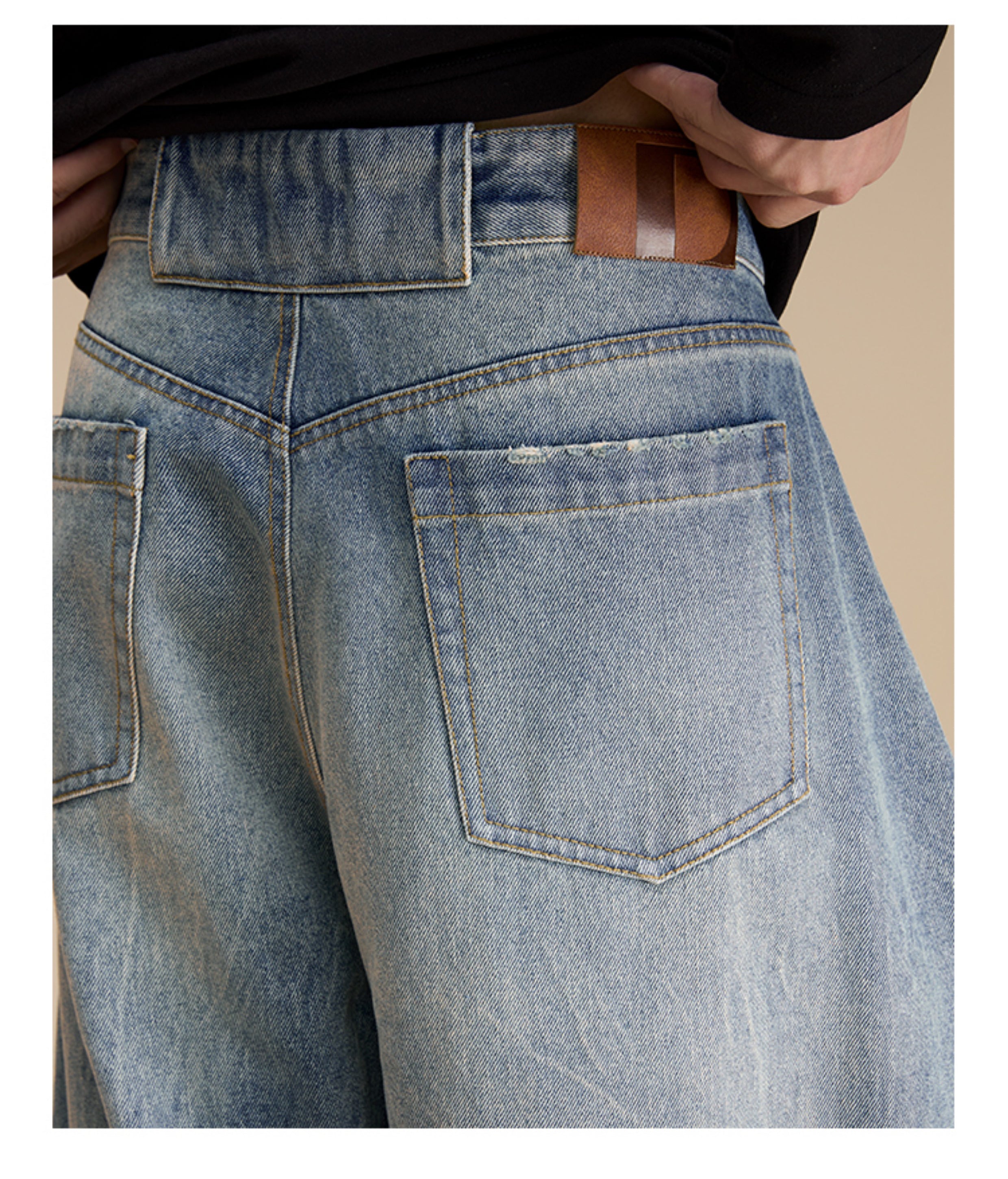 Scaro™ | Loose Fit Denim Hose