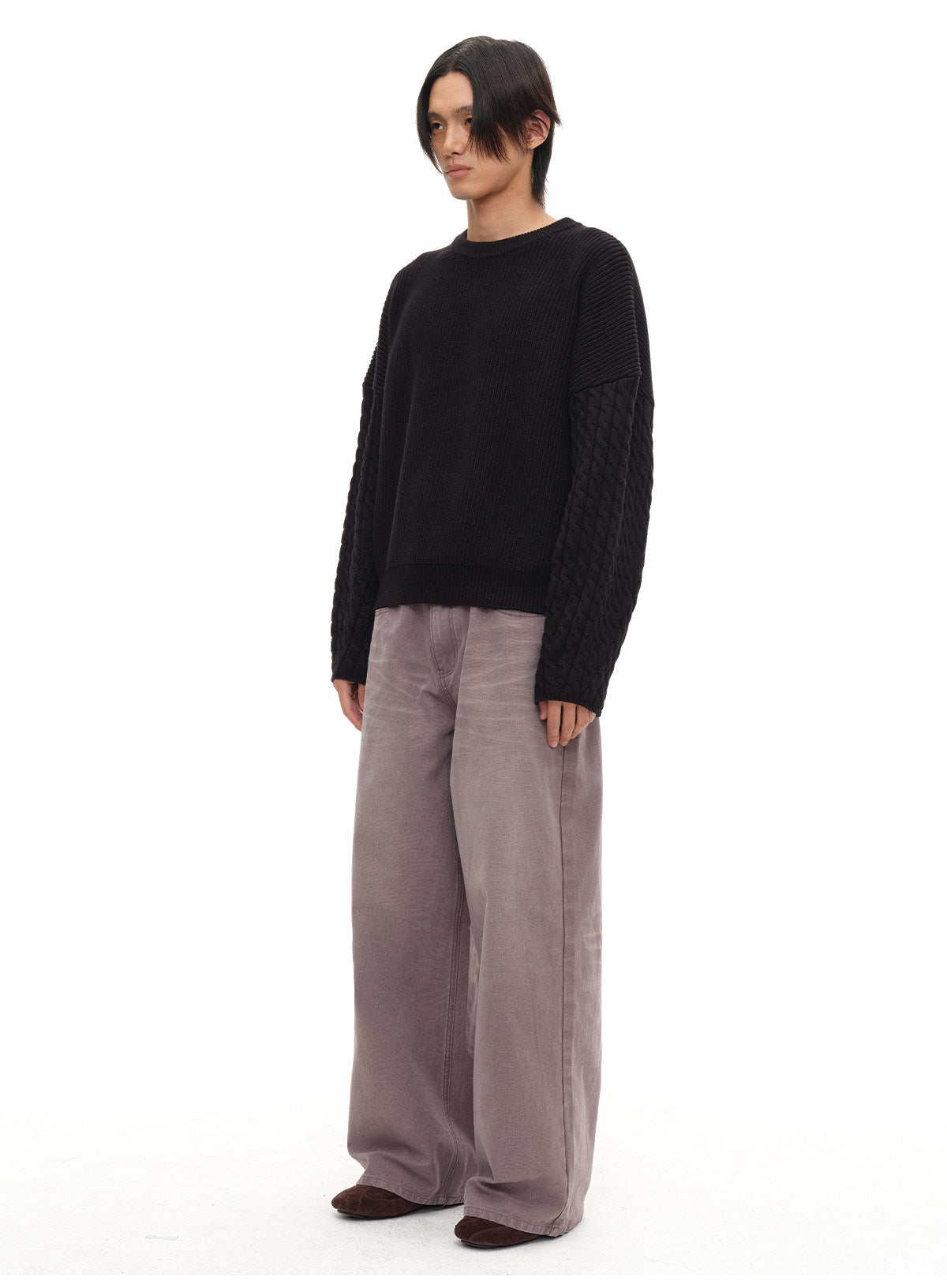 Auron™ | Wash Wide Leg Jeans