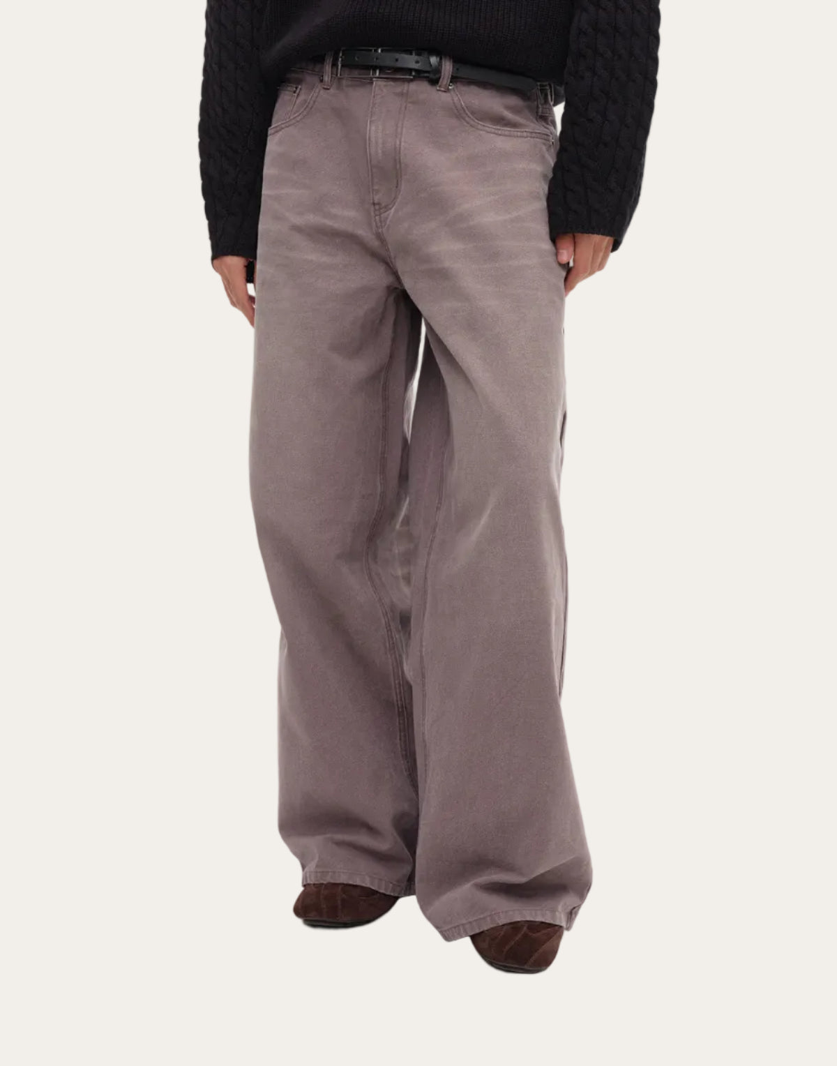 Auron™ | Wash Wide Leg Jeans