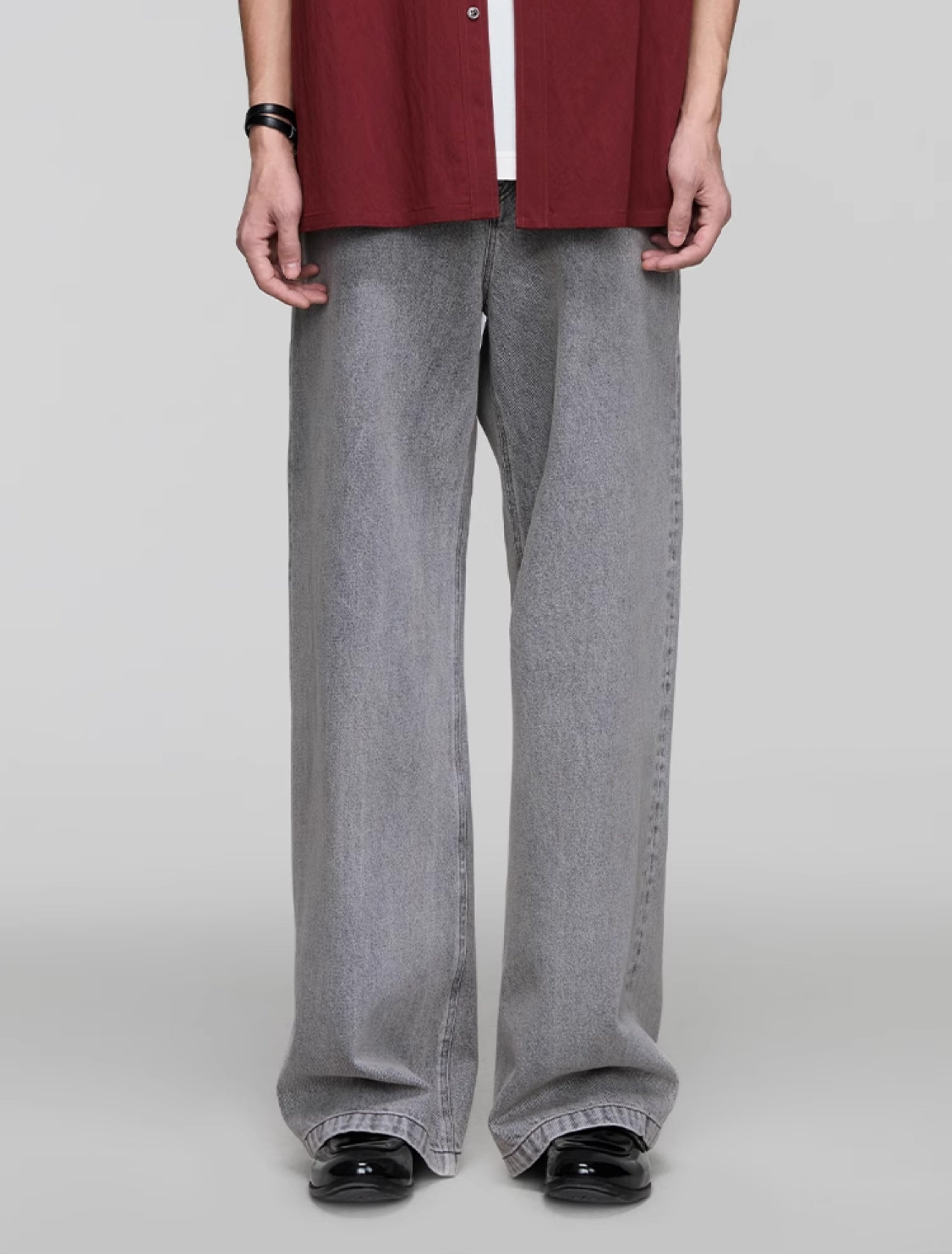 Kairo™ | Washed Denim Hose in Farbe