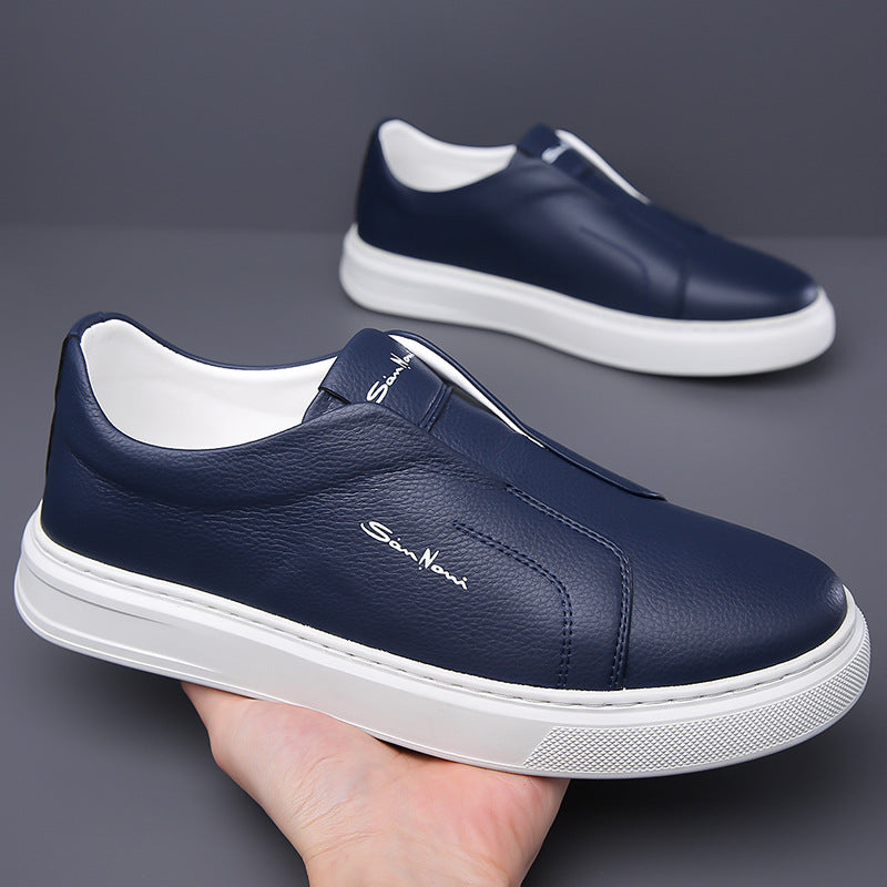 Silvano™ | Leather Slip-On Shoes