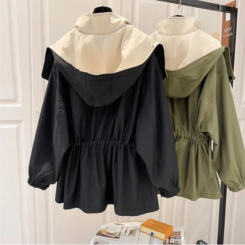 Elara™ | Eleganter wasserabweisender Trenchcoat