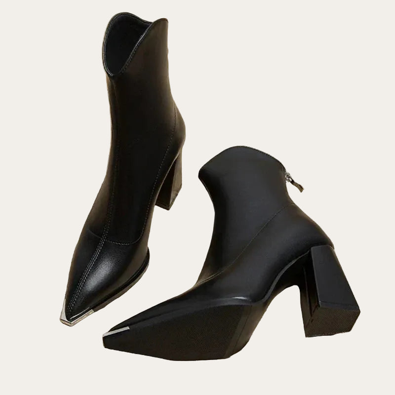 Alina™  Lederlook-Stiefel