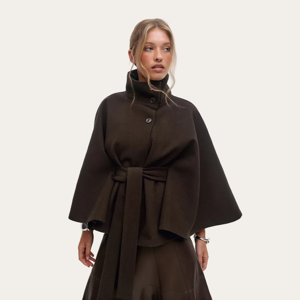Aurélie™ | Cape mit Gürtel