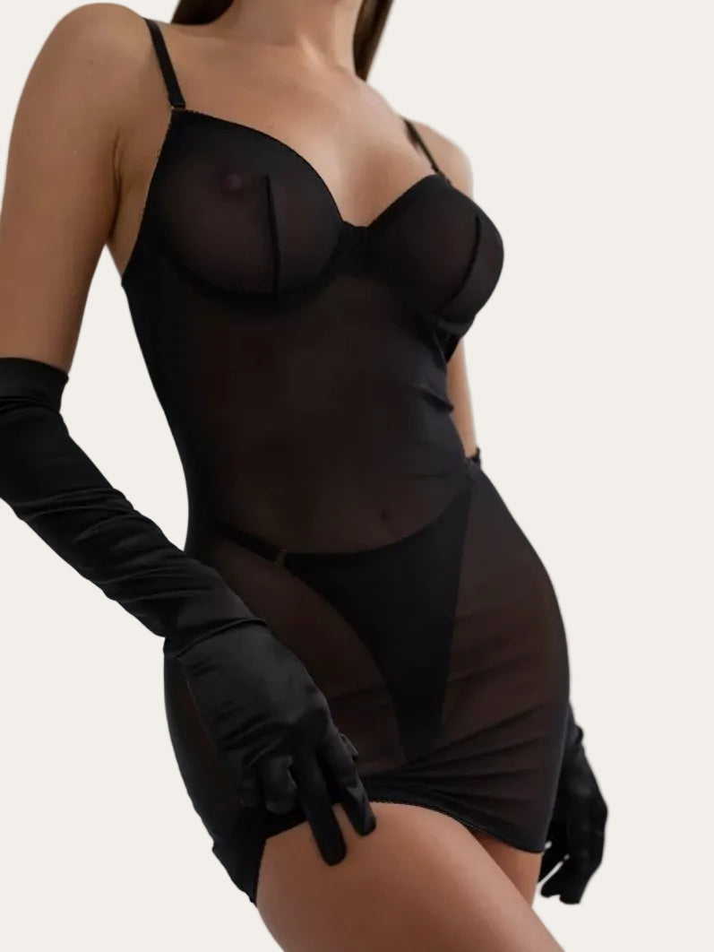 Nadia™ | Spitzen-Dessous-Set