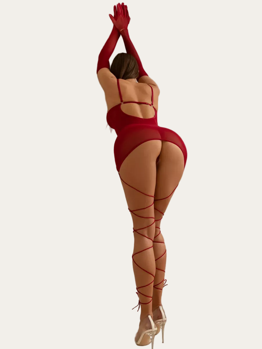 Nadia™ | Spitzen-Dessous-Set