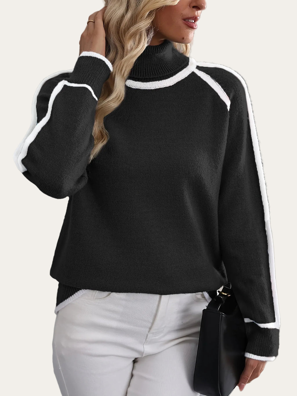 Janice™ High-Neck-Pullover