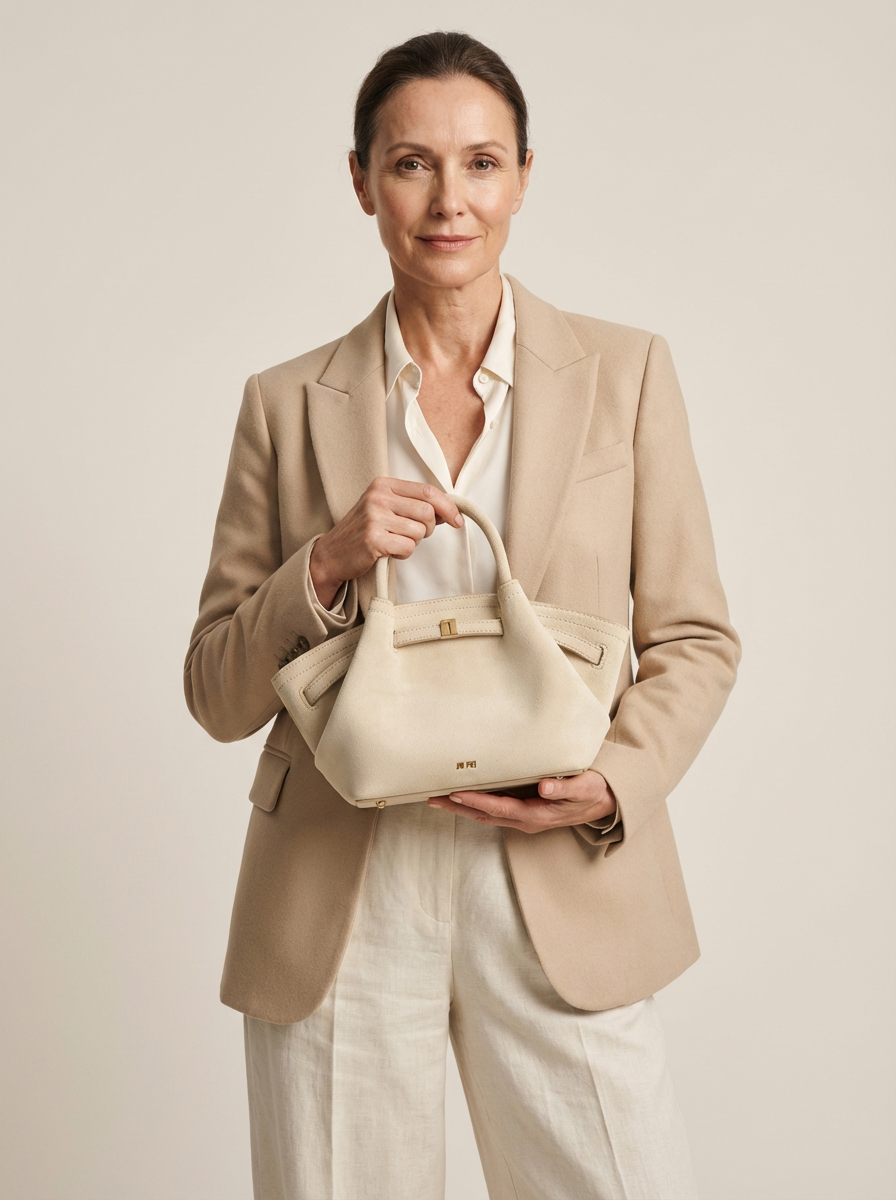 Luna | Kleine Tote Bag Beige